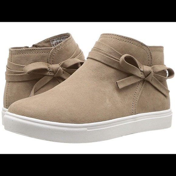 NIB Nine West Carabella Taupe boot girls 6 - Picture 6 of 8